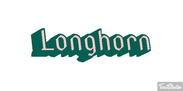 Longhorn Efekt tekstowy