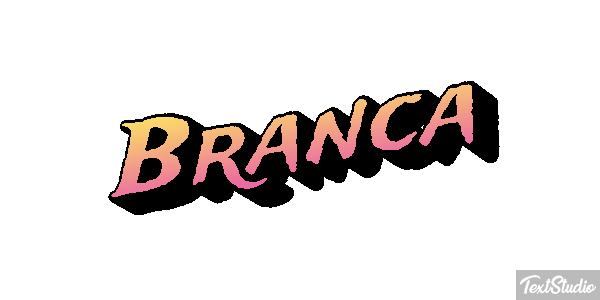 Branca Texteffekt