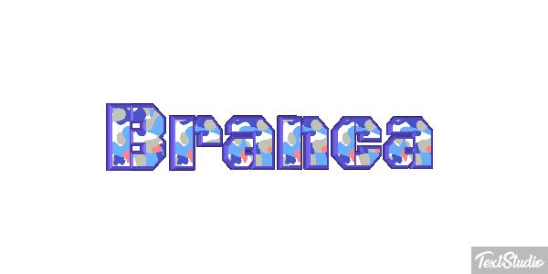 Branca Texteffekt