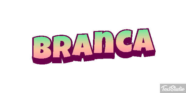 Branca Texteffekt