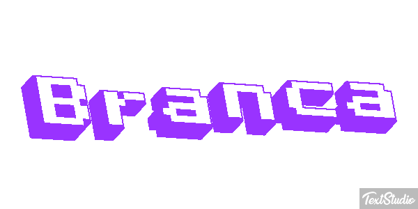 Branca Texteffekt