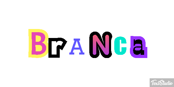 Branca Texteffekt