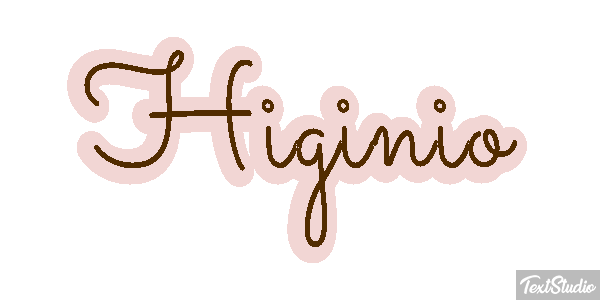 Higinio Efecto de texto
