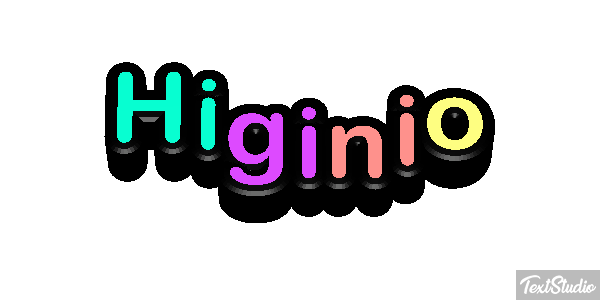 Higinio Efecto de texto