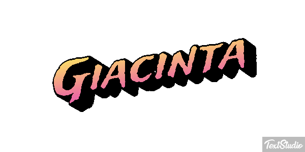 Giacinta Effetto testo