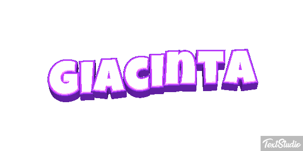 Giacinta Effetto testo