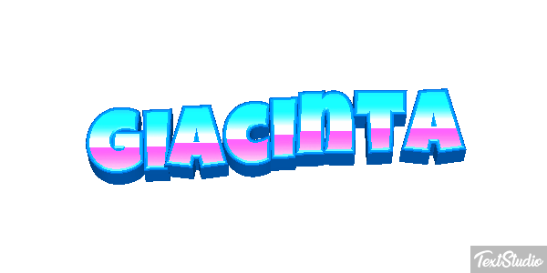 Giacinta Effetto testo