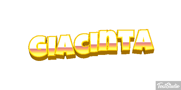 Giacinta Effetto testo