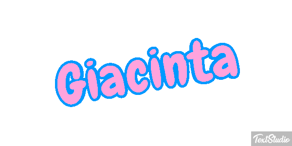 Giacinta Effetto testo