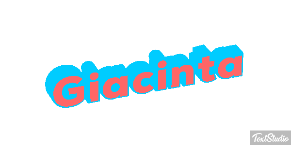 Giacinta Effetto testo