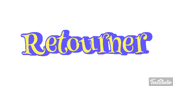 Retourner Effet de texte
