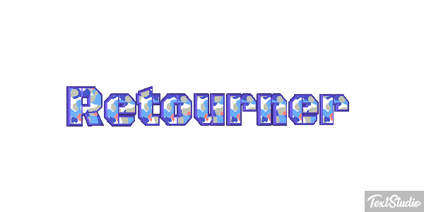 Retourner Effet de texte
