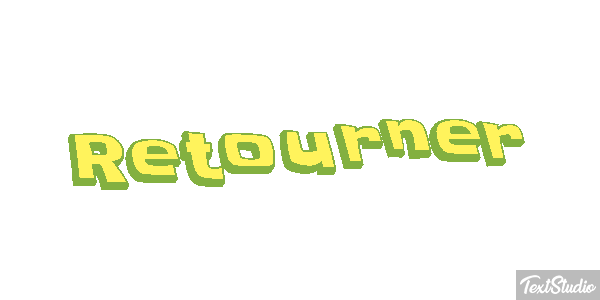 Retourner Effet de texte