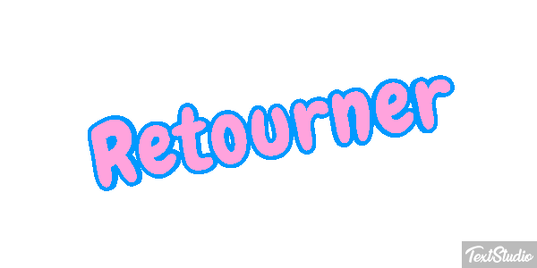 Retourner Effet de texte