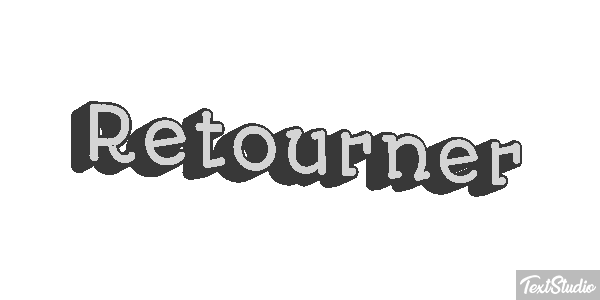 Retourner Effet de texte