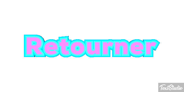 Retourner Effet de texte