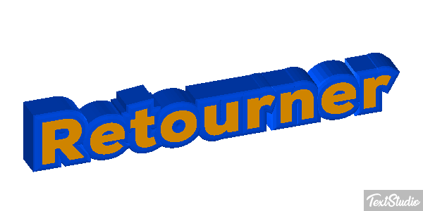 Retourner Effet de texte