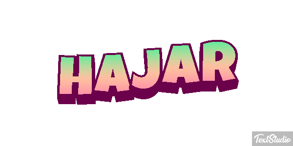 Hajar テキスト効果