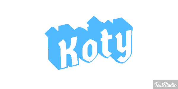 Koty Текстовый эффект