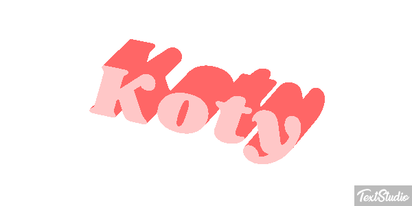 Koty Текстовый эффект