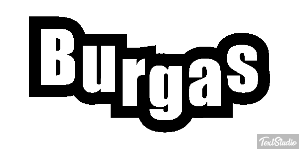 Burgas Effet de texte