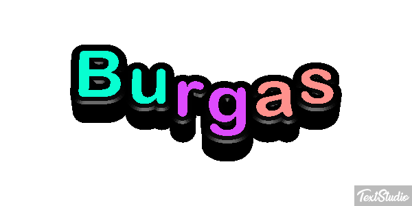 Burgas Effet de texte