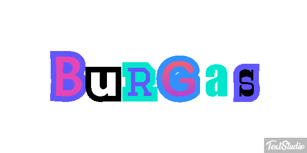 Burgas Effet de texte