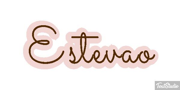 Estêvão Текстовый эффект