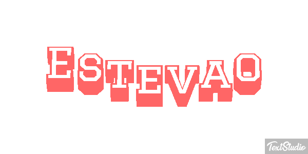 Estêvão Текстовый эффект