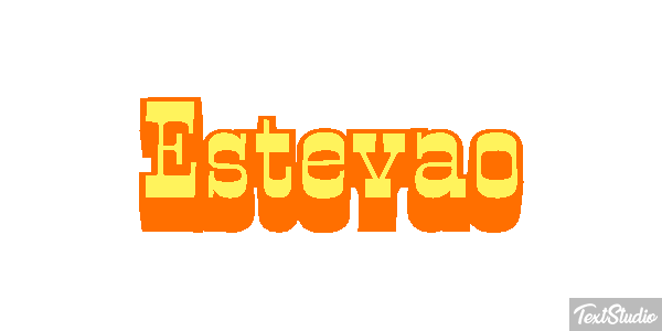 Estêvão Текстовый эффект