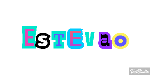 Estêvão Текстовый эффект