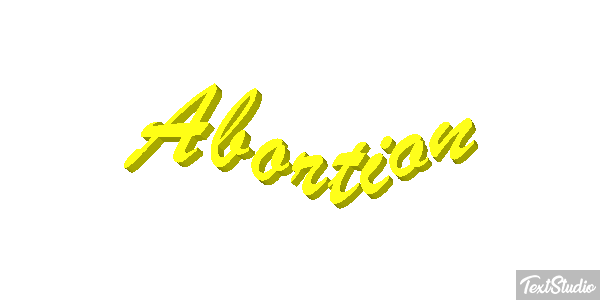 Abortion Metin efekti
