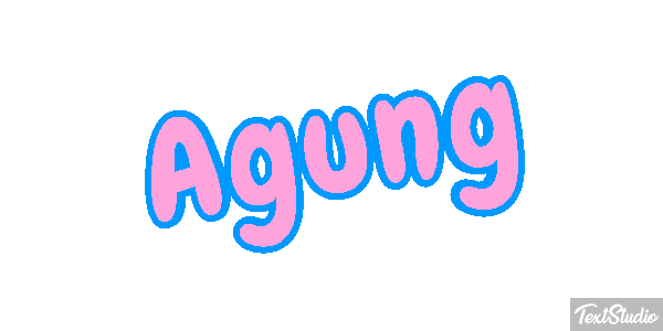 Agung Effetto testo