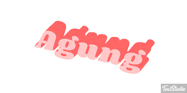 Agung Effetto testo