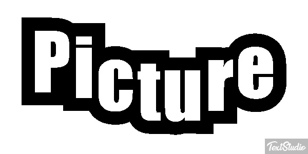 Picture Texteffekt