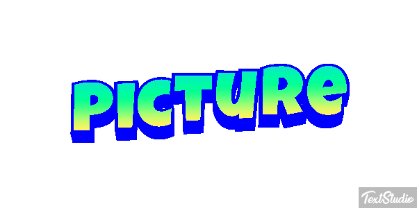 Picture Texteffekt