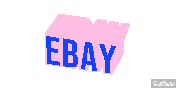 Ebay Tekst effect