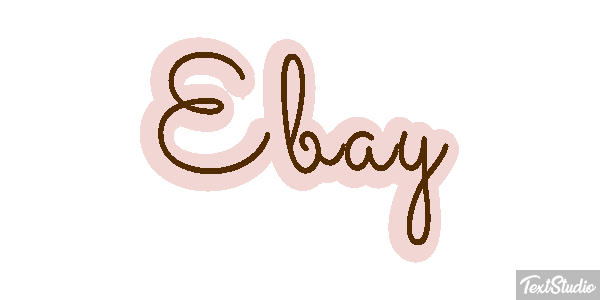 Ebay Tekst effect