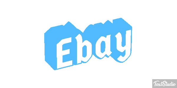 Ebay Tekst effect