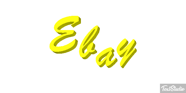 Ebay Tekst effect