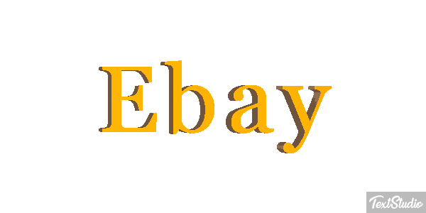 Ebay Tekst effect