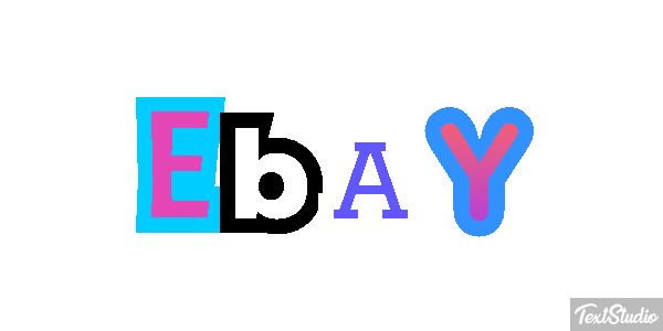 Ebay Tekst effect