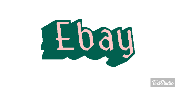Ebay Tekst effect