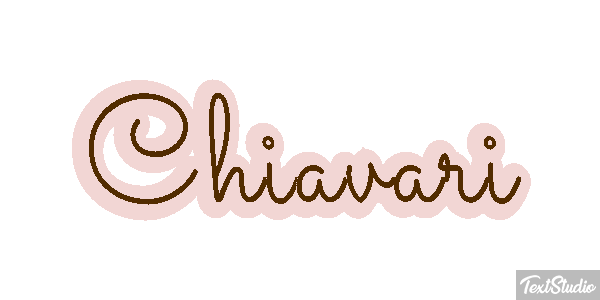 Chiavari Text effect