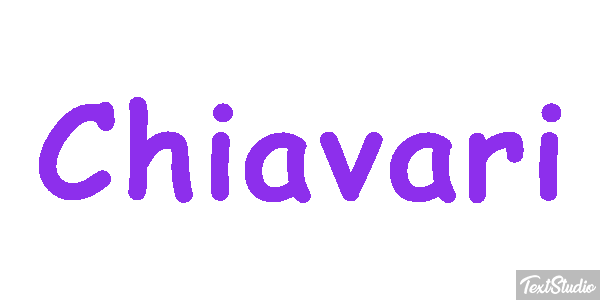 Chiavari Text effect