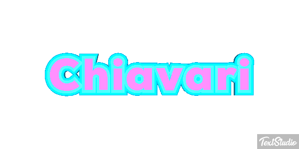Chiavari Text effect