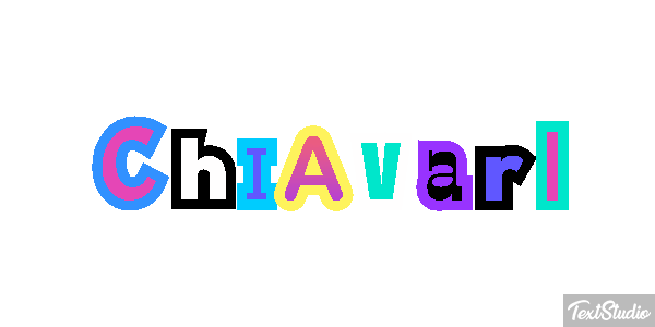 Chiavari Text effect