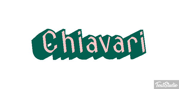 Chiavari Text effect