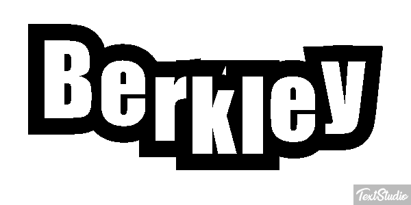Berkley Text effect
