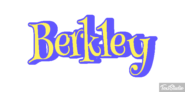Berkley Text effect